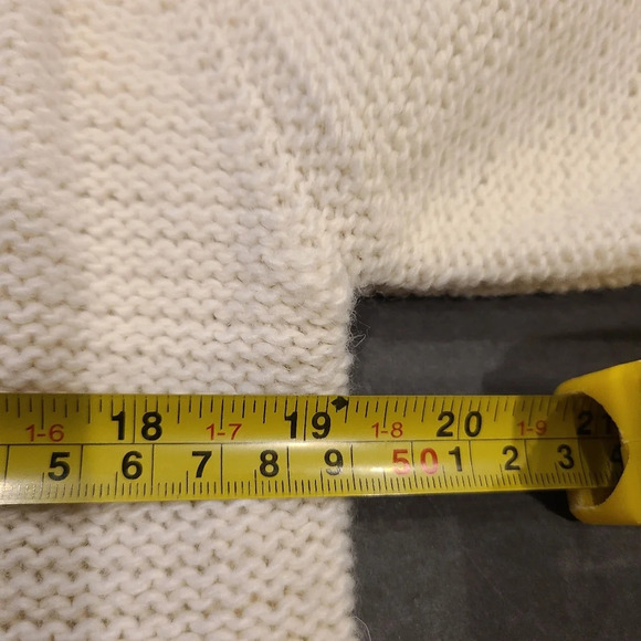 NWT Fancy stitch women's Cardigan sz .XL Ivory Color - Picture 7 of 10